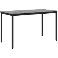 vidaXL Table haute en bois composite