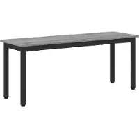 vidaXL Banc Gris Sonoma 110 X 35 X 45 Cm Bois D'ingénierie