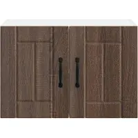 vidaXL Armoire murale LUCCA, chêne brun, 60 x 31 x 40 cm, aggloméré