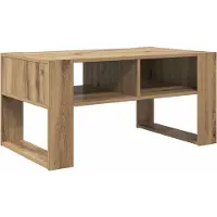vidaXL Table basse en chêne Artisan 92 x 53 x 45 cm Bois composite