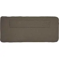 vidaXL Tête de lit rembourrée avec tête de lit marron et taupe 100 cm