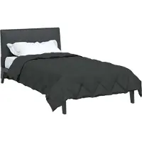vidaXL Couverture d'été Anthracite 200 x 140 cm Microfibre
