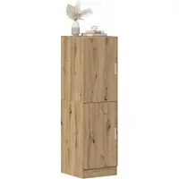 vidaXL Armoire de cuisine Artisan-Chêne 38x41,5x131,5 cm Bois composite