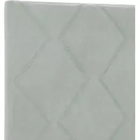 vidaXL Tête de lit LED gris clair 90 cm velours