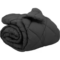 vidaXL , couette d'hiver, 220 x 240 cm, 450 g/m², anthracite