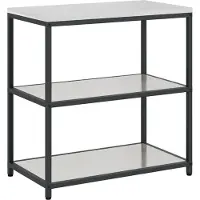 vidaXL Ensemble de rangement pour la cuisine HATTEM, 3 pièces, argent, acier inoxydable