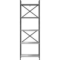 vidaXL Étagère Gris Sonoma 56 x 34 x 171 cm Bois d'ingénierie