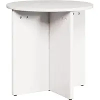 vidaXL Table Basse 2 Pcs Blanc 41.5 X 41.5 X 41 Cm Lumarko
