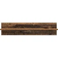 vidaXL Étagères Murales 4 pcs Bois Ancien 80 x 11,5 x 18 cm
