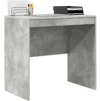 vidaXL Bureau Béton Gris 80 x 50 x 76 cm