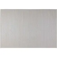 vidaXL Tapis de sol LUGO, couleur crème, 200 x 140 cm, en polyester