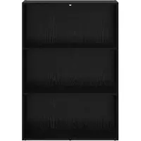 vidaXL Étagère Chêne noir 60 x 30 x 76.5 cm Bois d'ingénierie