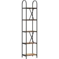 vidaXL Étagère Bois ancien 40 x 30 x 183 cm Bois d'ingénierie