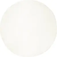 vidaXL Tapis antidérapant en fourrure synthétique Olite Crème Ø 120 cm Polyester