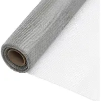 vidaXL Moustiquaire en acier inoxydable 60x2000 cm argenté