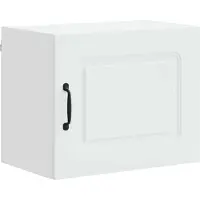 vidaXL Façade de lave-vaisselle Kalmar, blanche, 50 x 31 x 40 cm, aggloméré