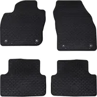 vidaXL Tapis De Voiture 4 Pcs Noir Vw T-Cross Tpe