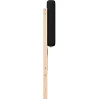 vidaXL Tête de lit rembourrée avec tête de lit marron et noir 160 cm