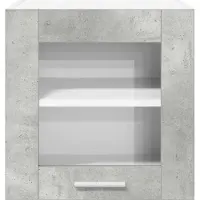 vidaXL Armoire suspendue avec rangement Riga 2 pcs Béton gris 40 x 31 x 40 cm