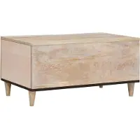 vidaXL Table basse blanche 100 x 54 x 40 cm en aggloméré