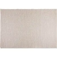 vidaXL Tapis rectangulaires FARO Crème 230 x 160 cm Polyester