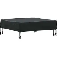 vidaXL Housse de meubles d'extérieur 72 x 72 x 15 cm Tissu Oxford 600D