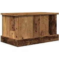 vidaXL Boîtes de rangement vieux bois 30x50x28 cm bois d'ingénierie