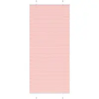 vidaXL Store plissé rose 90x200 cm largeur du tissu 89,4 cm polyester