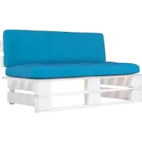 vidaXL Pouf palette de jardin bois de pin imprégné