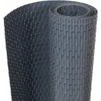 vidaXL Paravent de balcon anthracite 400x90 cm résine tressée