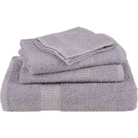 vidaXL Essuie-mains 2 pcs gris 50x100 cm 360 g/m² 100% coton