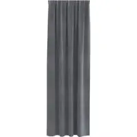 vidaXL Rideaux occultants, 2 pièces, gris clair, 140 x 260 cm, en velours