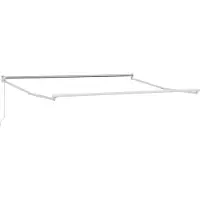 vidaXL Store à rallonge gris clair 300 x 250 x 165 cm