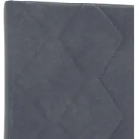 vidaXL Tête de lit gris foncé 90 cm velours