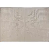 vidaXL Tapis GALATI Beige 230 x 160 cm Polyester