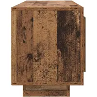 vidaXL Armoire TV vieux bois 102 x 35 x 45 cm Bois composite