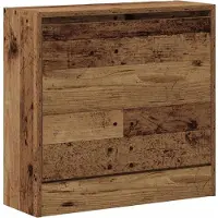 vidaXL Armoire à chaussures avec stockage Bois Ancien 60 x 21 x 57 cm