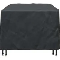 vidaXL Housse pour mobilier d'extérieur Noir 172 x 113 x 73 cm 420D