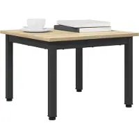 vidaXL Table basse Sonoma 50 x 50 x 36 cm Bois composite