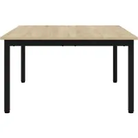 vidaXL Table basse Sonoma 80 x 80 x 45 cm Bois composite