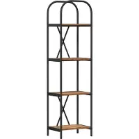 vidaXL Étagère Bois ancien 40 x 30 x 146 cm Bois d'ingénierie