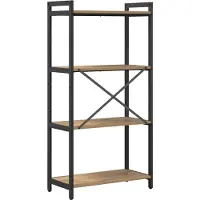 vidaXL Bibliothèque chêne artisanal 60 x 30 x 118 cm Bois d'ingénierie