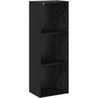 vidaXL Bibliothèque Chêne noir 40 x 30 x 114 cm Bois d'ingénierie