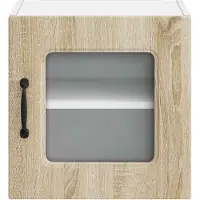 vidaXL Façade de lave-vaisselle Kalmar, chêne Sonoma, 40 x 31 x 40 cm
