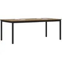vidaXL Tables de salle à manger, lot de 2, 180 x 90 x 75 cm, aggloméré