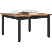 vidaXL Table basse en vieux bois 60 x 60 x 36 cm Bois composite
