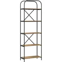 vidaXL Étagère chêne artisanal 60 x 30 x 183 cm Bois d'ingénierie