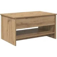 vidaXL Table basse en chêne Artisan 80 x 50,5 x 41,5 cm Bois composite
