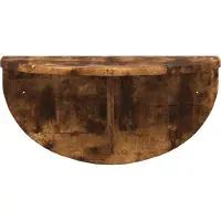 vidaXL Étagère Murale Montage mural 2 pcs Chêne fumé 38 x 19 x 19 cm