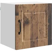 vidaXL Armoire murale PORTO, lot de 2, bois recyclé, 40 x 31 x 40 cm, aggloméré